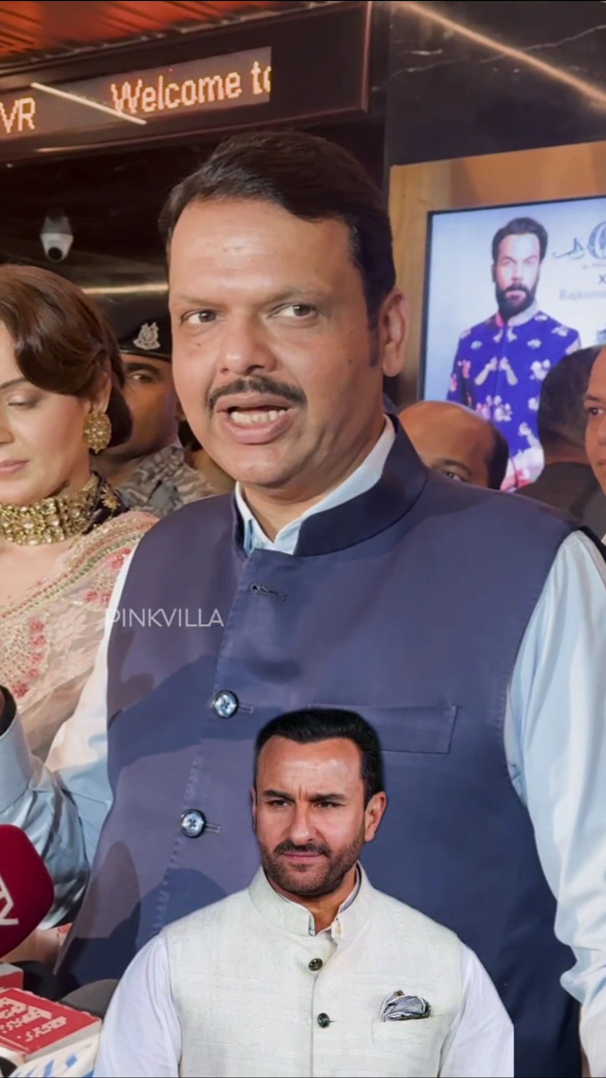 Devendra Fadnavis REACTS On Saif Ali Khan Stabbing Incident ? | #shorts #trending #bollywood