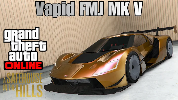 GTA Online New DLC Vapid FMJ MK V Buying and Customization [A Safehouse in the Hills] 4K 60FPS