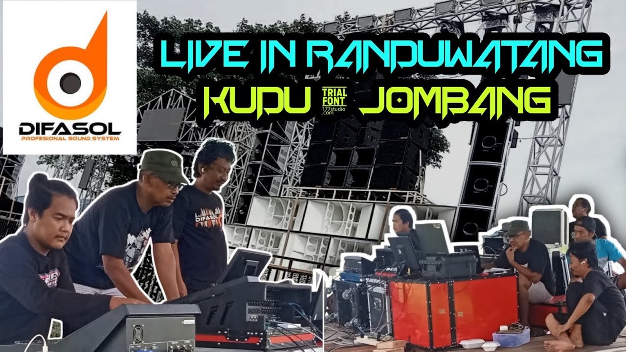 DIFASOL AUDIO MOJOKERTO / 24 SUB LIVE LAP. RANDUWATANG KUDU-JOMBANG