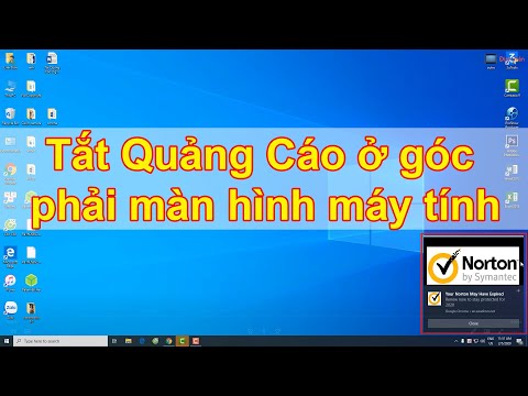Tắt Quảng Cáo ở góc phải màn hình máy tính 2020