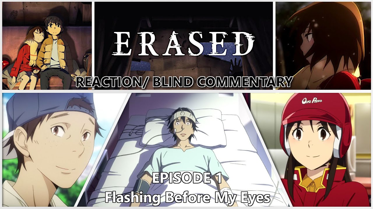 Erased Episode 1 Flashing Before My Eyes Blind Reaction Youtube