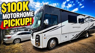 $100K MOTORHOME PICKUP! 🚐💰 | RECOVERY BOYZ