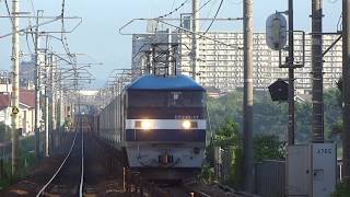 JR貨物 EF210-17号機（岡山）＋コキ26両　貨物列車8056レ 2019.08.10