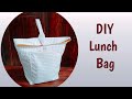 DIY Lunch Bag | Tas Bekal Makanan | Lunch Bag Easy Sewing Tutorial