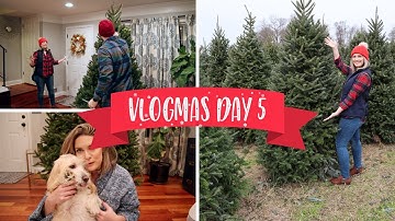Vlogmas Day 5: Christmas Tree Farm & Target Haul