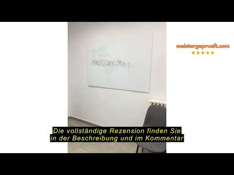 Produktbewertung Sigel Be!Board B1700 Große Glas-Magnettafel/Whiteboard rein-weiß, 240 x 120 cm