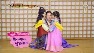 [HOT] 'New Year's Greetings' by Lee Young-ae and her twin children @Midnight TV Entertainment 140129