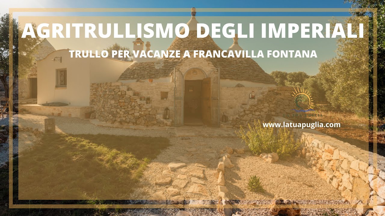 Trullo per vacanze a Francavilla Fontana (BR) | Agritrullismo degli Imperiali | Puglia | Italia
