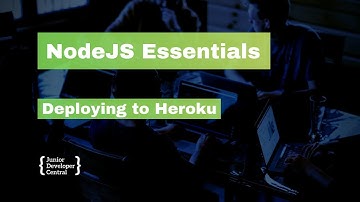 NodeJS Essentials 44: Deploying to Heroku