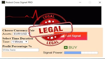 Legal Software Robot Cross Signal | Legal Robot Cross Signal