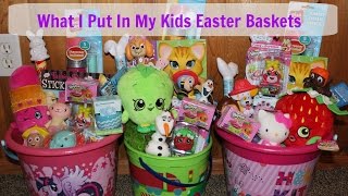 Easter Basket Ideas 2016