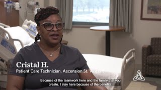 Meet Cristal, PCT | Discover why she stays with us | Ascension Careers