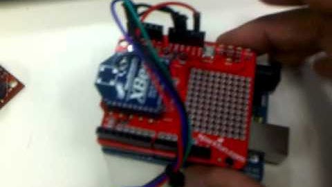 arduino xbee temperature communication