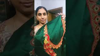 Beautiful Peacock Design Machine Embroidery #shorts#tamilsong