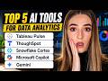 Top 5 AI Tools for Data Analytics