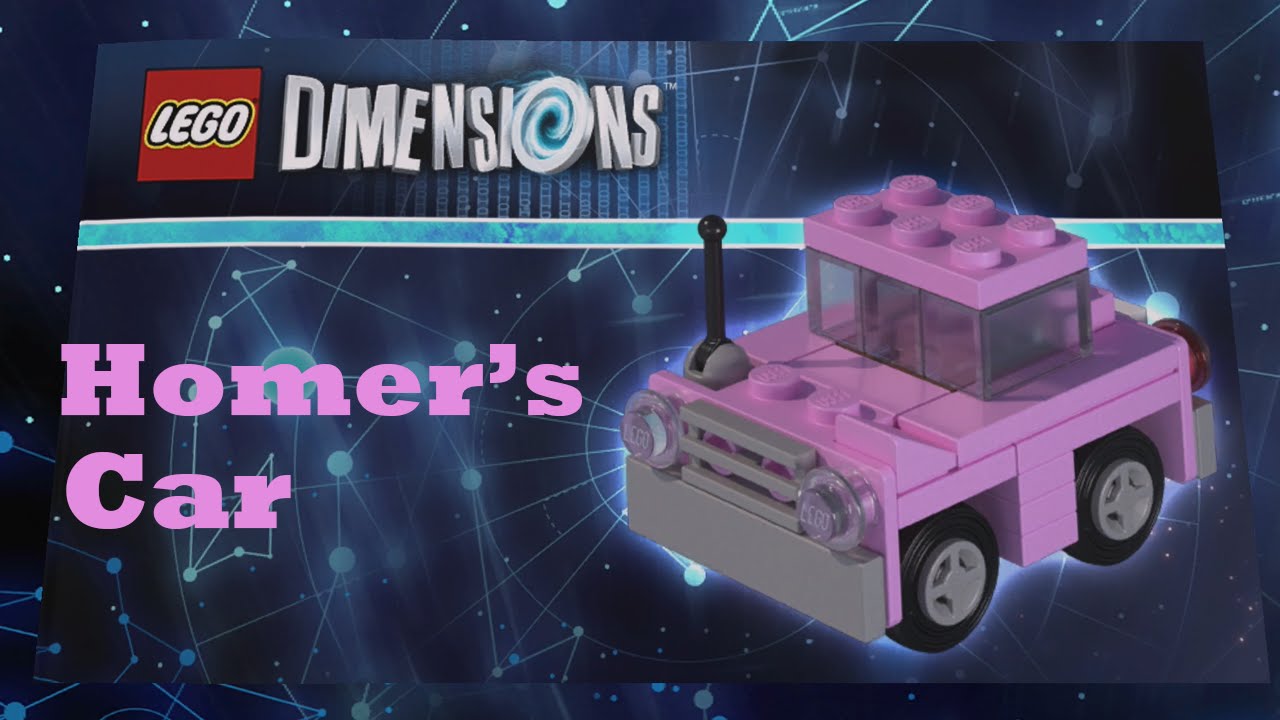 Lego Dimensions Homer S Car Instructions Lego Dimensions Homer S Car Instructions