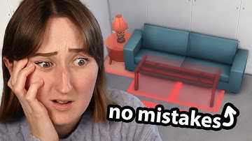 i tried building a sims house without making ANY MISTAKES