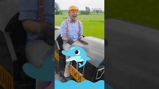 All Aboard The Animal Train! Learn About Jobs With #Blippi #Shorts
