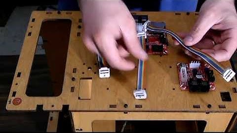 MakerBot Cupcake CNC -- Build part 9 - Mounting the Electronics