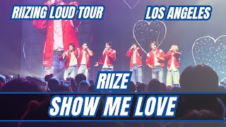 Riize Show Me Love Riizing Loud In La Los Angeles Usa Tour 2025 Resimi