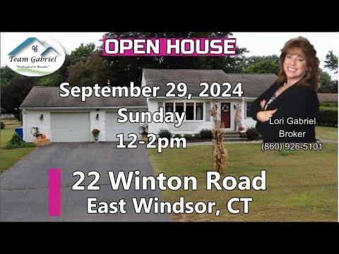 22 Winton Road, East Windsor, CT home video tour