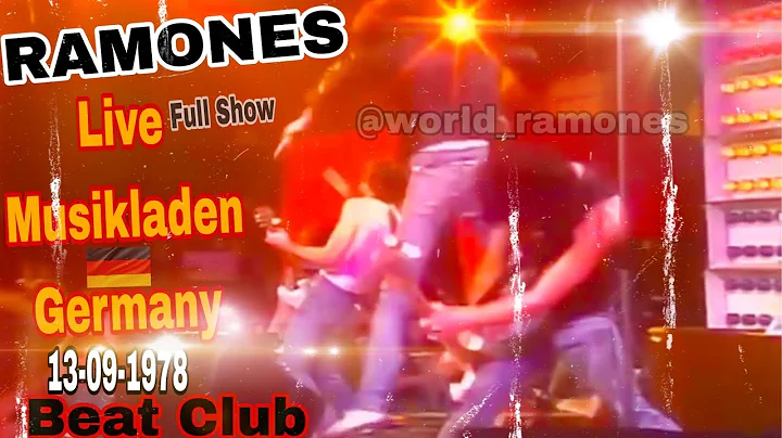 The Ramones - Live Musikladen Germany 13-09-1978 Full Show