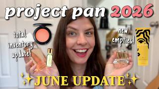 6 months of project panning! | may-june updates, new empties + shopping my stash! 💄