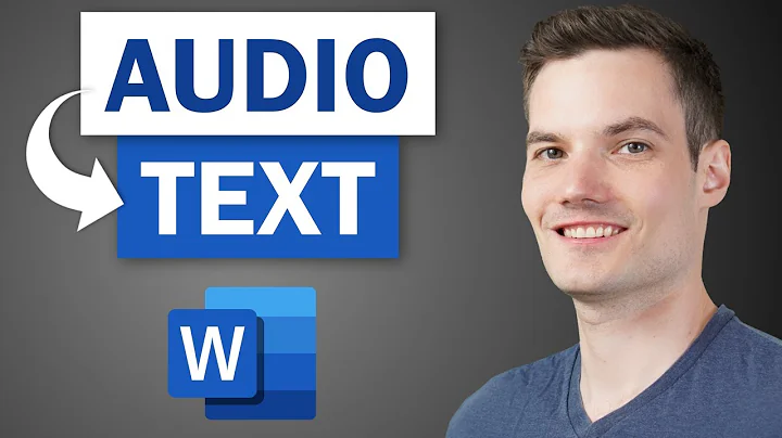Easy Audio to Text Transcription in Word
