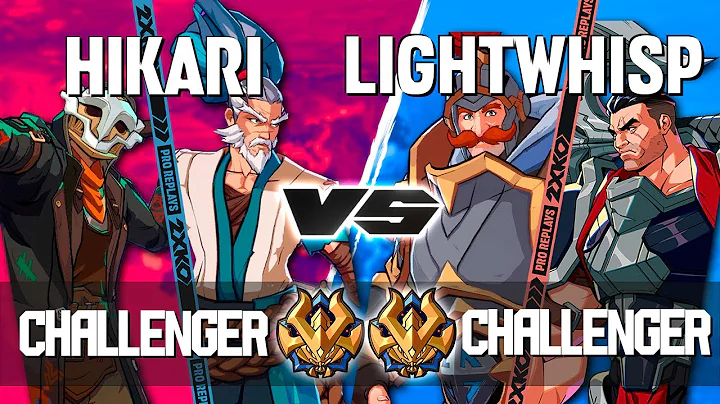 2XKO ▰ HIKARI (Yasuo-Ekko) vs LIGHTWHISP (Darius-Braum) ▰ 2XKO Pro level replays
