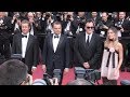 Brad Pitt, Leonardo DiCaprio and cast of Once Upon A Time In Hollywood in Cannes