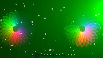 Flower animation avee player template|flower animation black screen video|kinemaster black screen |