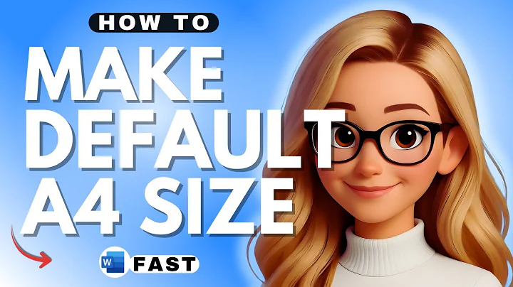 How to Change Default Paper Size to A4 in Microsoft Word - 2025