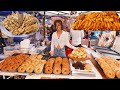 Plenty of street food, Cambodian food show, yummy street food