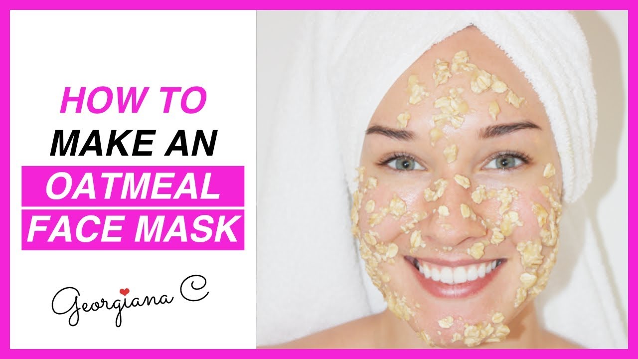 How To Make a Home Made Oatmeal Face Mask for Acne YouTube