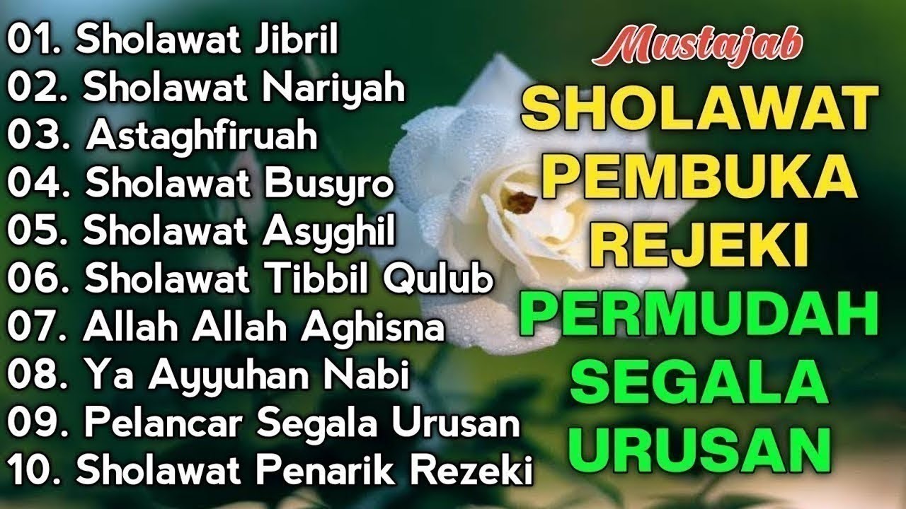 KUMPULAN SHOLAWAT VIRAL TERBARU 2025 | SHOLAWAT JIBRIL PEMBUKA REJEKI, SHOLAWAT BUSYRO, NARIYAH