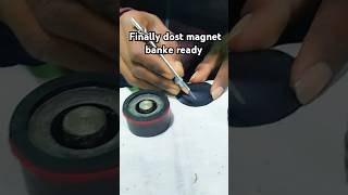 Finally dosto magnet Banke ready #explore #magic #experiment #techexperiment #speaker #magnet