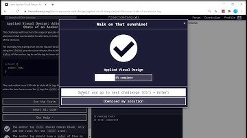Applied Visual Design (18/52) | Adjust the Hover State of an Anchor Tag | freeCodeCamp