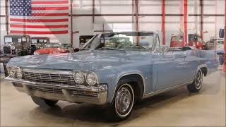 1965 Chevy Impala blue