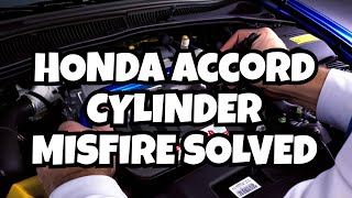 How to fix a 2008 Honda Accord Cylinder 2, 3 & Random Misfire by doing a Crank Position ReLearn