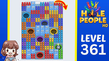 Hole People Level 361 Solution Walkthrough