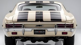 "2025 Chevrolet Chevelle SS 396 Sport Coupe: The Ultimate Muscle Car Reborn"