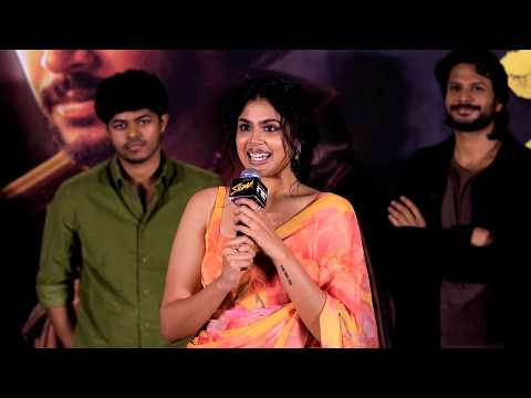 Faria Abdullah Speech 🔥 | SIGMA Telugu Movie Press Meet | Faria Abdullah Latest Speech