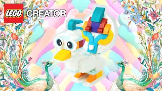 LEGO Creator 3 in 1 The Most Beautiful Lego Peacock 🦚 !! 3/3 | Build & Review