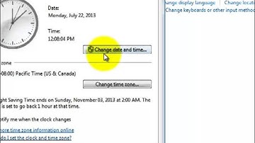 Quick Help Tips-Change Date and Time in Windows 7