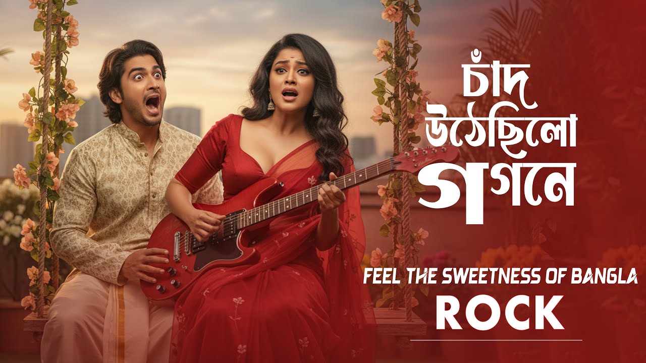 Sedin Dujone Dulechinu Bone | Rock Version | Rabindra Sangeet | Chaad Uthechilo Gogone