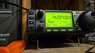 20m ham radio dx at 10pm