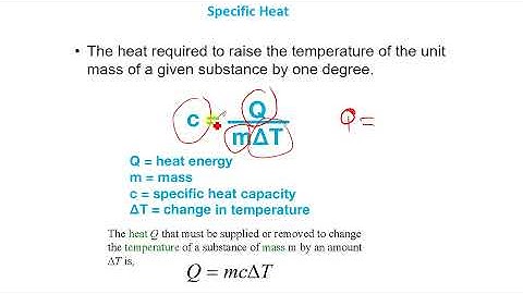 LECTURE 2 THERMALDYNAMICS Energy in Thermal Processes