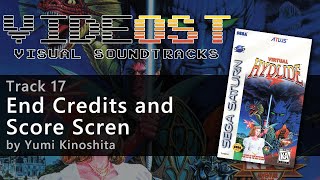 17 End Credits And Score Screen - Virtual Hydlide Soundtrack Videost