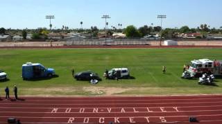 Moon Valley High Crash Scene Time-Lapse for Prom 2016