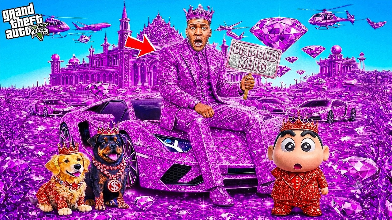 Franklin Become Ultimate DIAMOND KING of the World😱 Most Shocking Life Story
